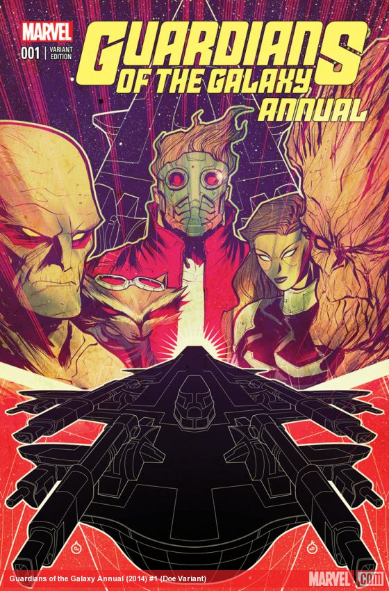 Guardians of the Galaxy Annual (2014) #1 (Doe Variant)