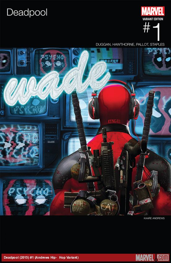 Deadpool (2015) #1 (Andrews Hip-​Hop Variant)