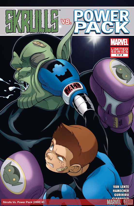 Skrulls Vs. Power Pack (2008) #1