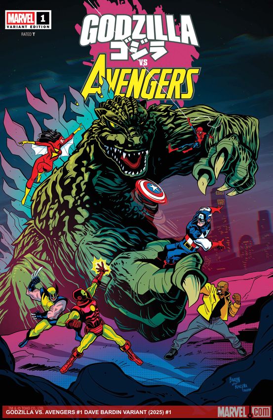 GODZILLA VS. AVENGERS (2025) #1 (Variant)