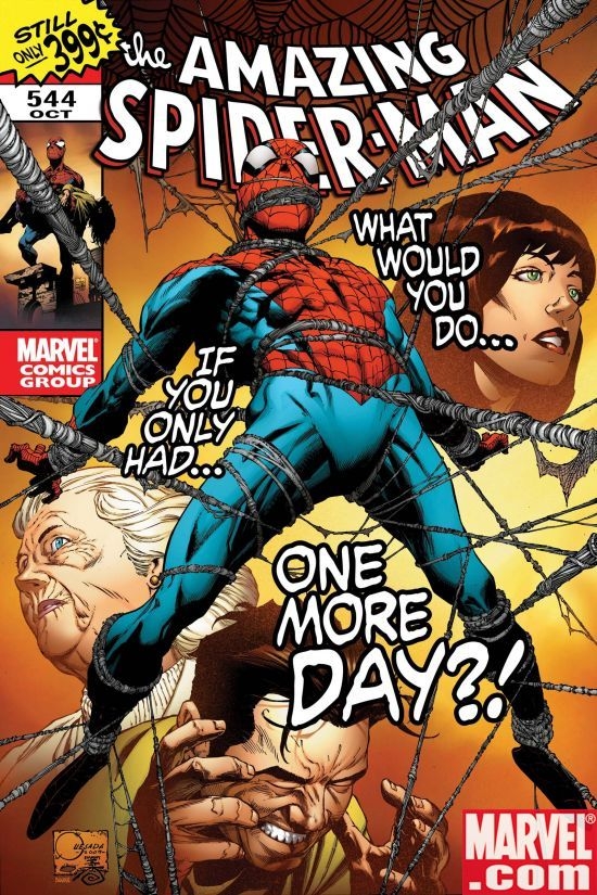 Amazing Spider-Man #544 Cover