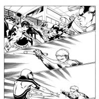AVENGERS ACADEMY #5 black and white preview art by Jorge Molina 2