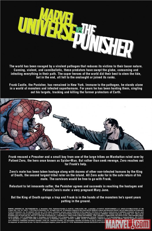 MARVEL UNIVERSE VS. THE PUNISHER #4 recap page