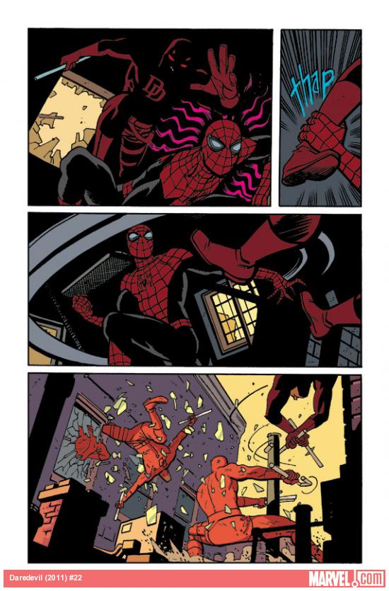 Daredevil (2011) #22 preview art by Chris Samnee