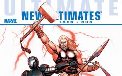 ULTIMATE COMICS NEW ULTIMATES: THOR REBORN PREMIERE HC cover by Frank Cho