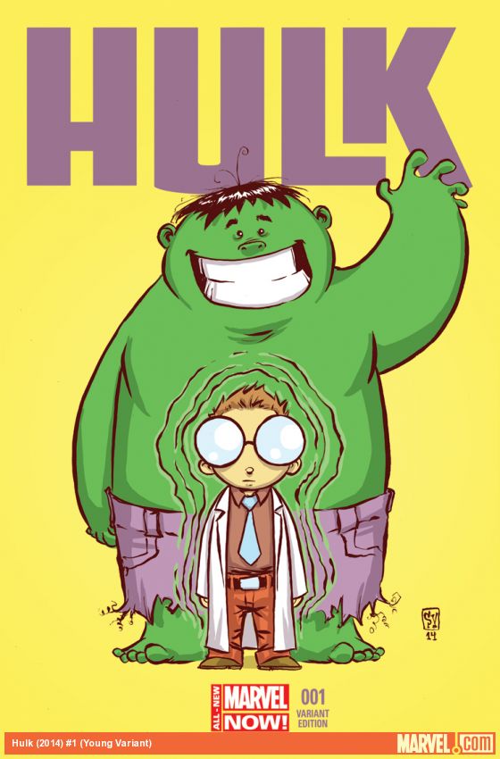 Hulk (2014) #1 (Young Variant)