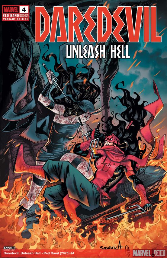 Daredevil: Unleash Hell - Red Band (2025) #4 (Variant)