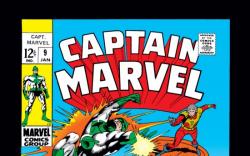 CAPTAIN MARVEL #9 COVER