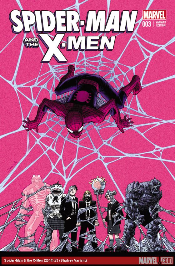 Spider-Man & the X-Men (2014) #3 (Shalvey Variant)