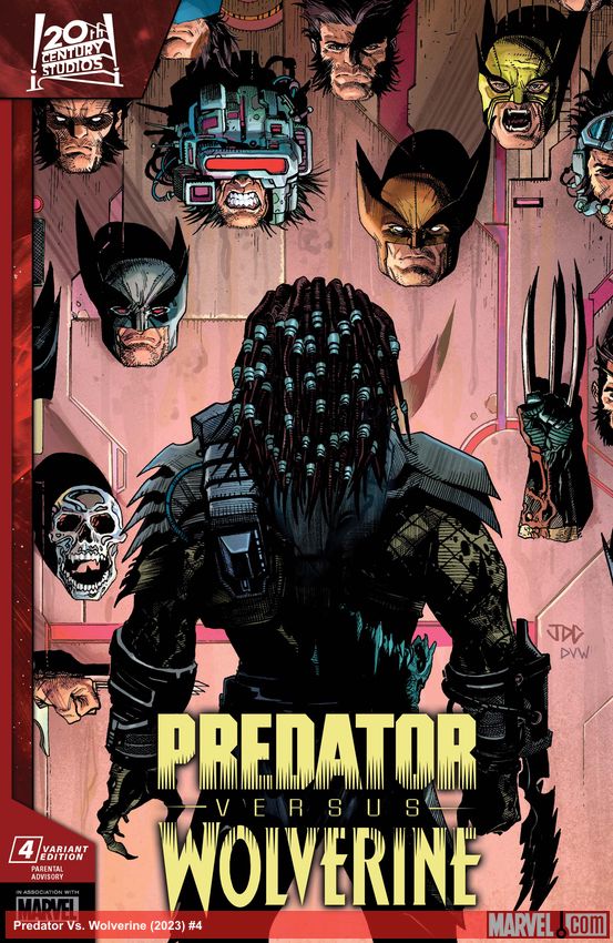 Predator Vs. Wolverine (2023) #4 (Variant)