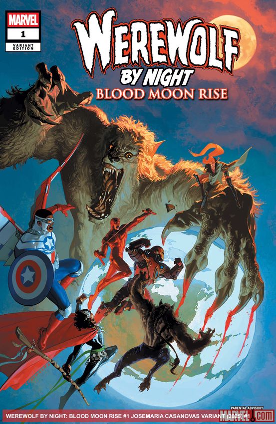 WEREWOLF BY NIGHT: BLOOD MOON RISE (2025) #1 (Variant)