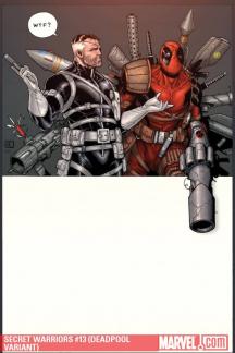 Secret Warriors (2008) #13 (DEADPOOL VARIANT)