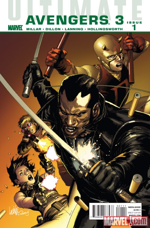 Ultimate Comics Avengers 3 #1 cover by Leinil Yu