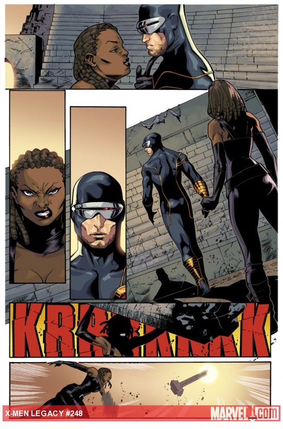 X-Men: Legacy #248 preview art by Jorge Molina