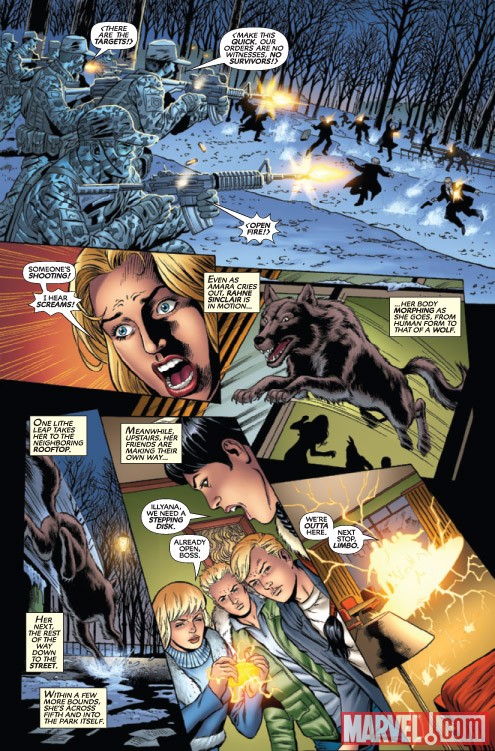 NEW MUTANTS FOREVER #1 preview art by Al Rio