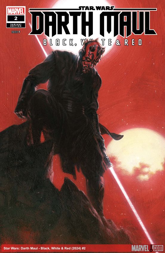 Star Wars: Darth Maul - Black, White & Red (2024) #2 (Variant)