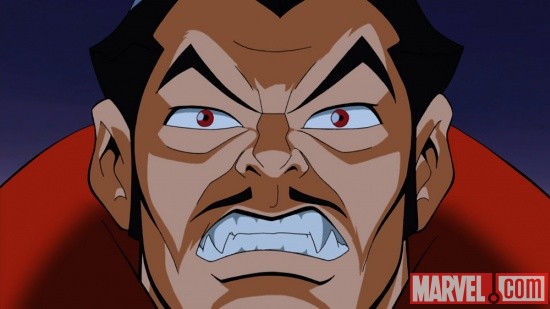 Dracula menaces The Super Hero Squad Show
