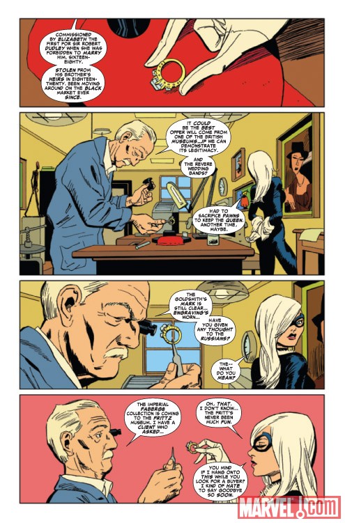 AMAZING SPIDER-MAN PRESENTS: BLACK CAT #1 preview art by Javier Pulido