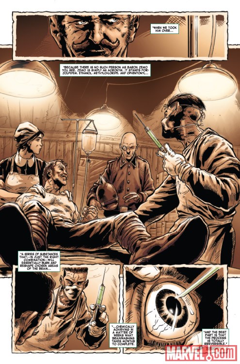 IRON MAN NOIR #4 preview art by Manuel Garcia