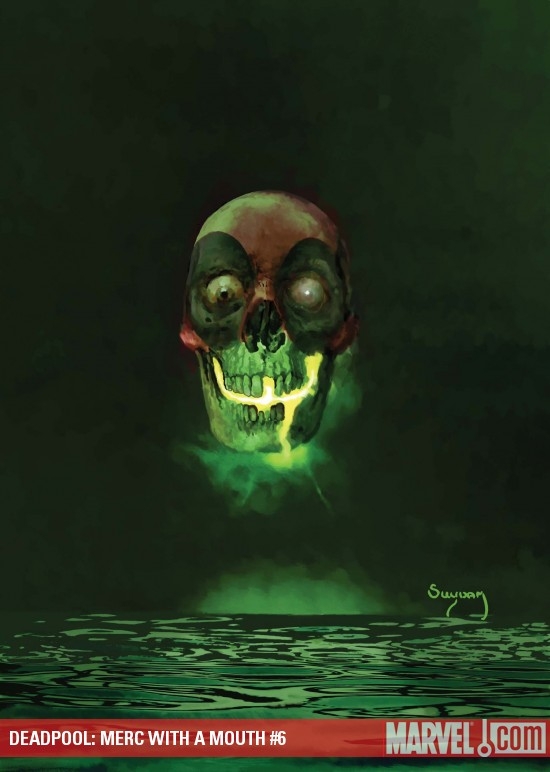 Deadpool: Merc With a Mouth #6 cover by Arthur Suydam