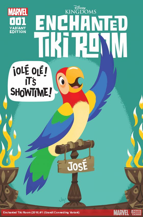 Enchanted Tiki Room (2016) #1 (Grandt Connecting Variant)