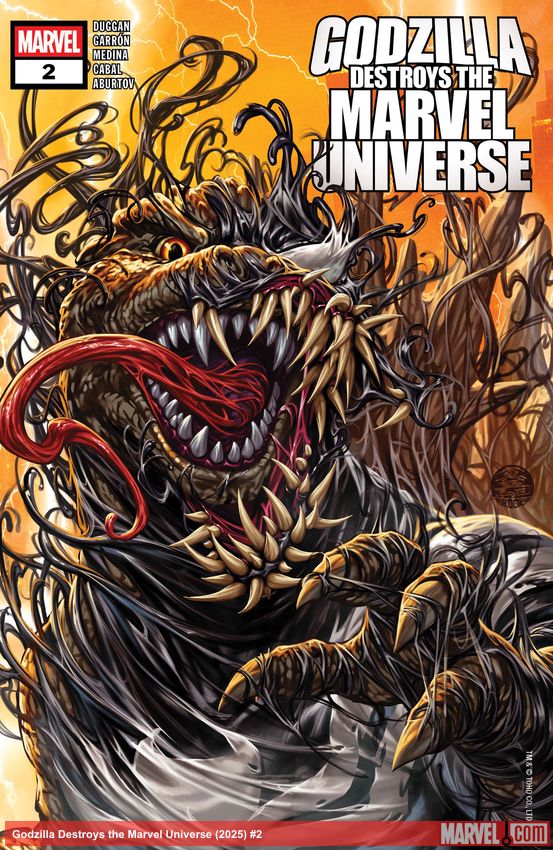 Godzilla Destroys the Marvel Universe (2025) #2