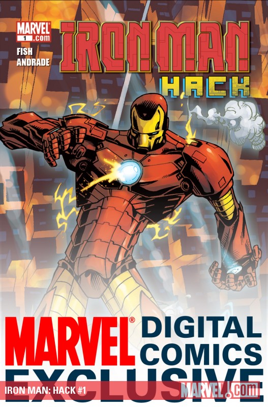 IRON MAN: HACK DIGITAL COMIC 1 (2010)