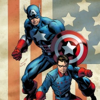 Captain America & Bucky #620 variant cover by Mark Bagley