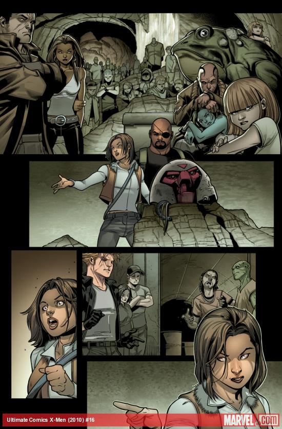 Ultimate Comics X-Men #16 preview art by Paco Medina