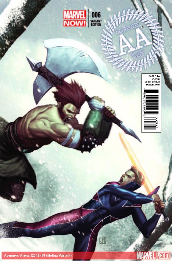 AVENGERS ARENA 6 MOLINA VARIANT