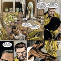 CAPTAIN AMERICA/BLACK PANTHER: FLAGS OF OUR FATHERS #2 preview art by Denys Cowan and Klaus Jansen