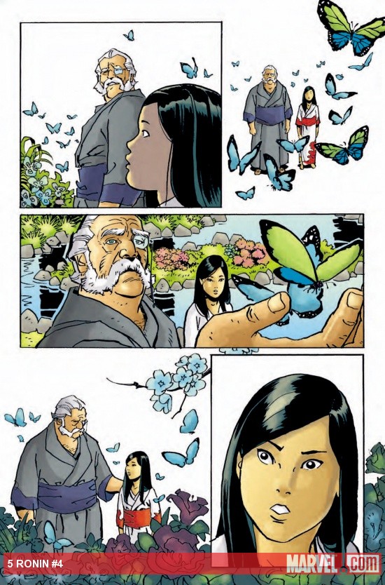 5 Ronin #4 preview art by Goran Parlov