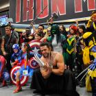 SDCC 2012: Avengers Vs. X-Men Cosplay Photo Op on the Marvel Stage