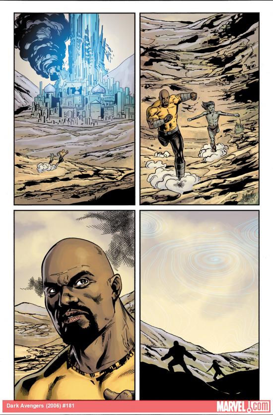 Dark Avengers #181 preview art by Neil Edwards