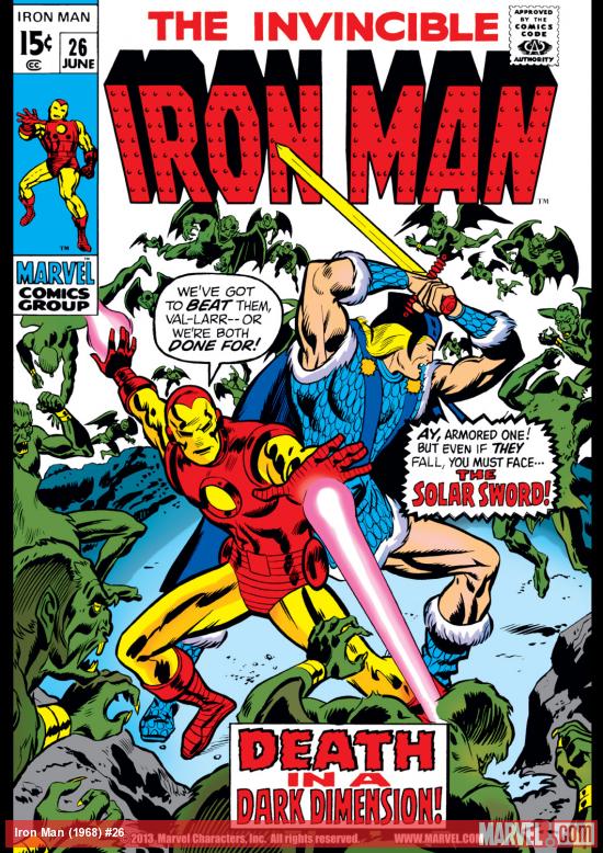 Iron Man (1968) #26 Cover