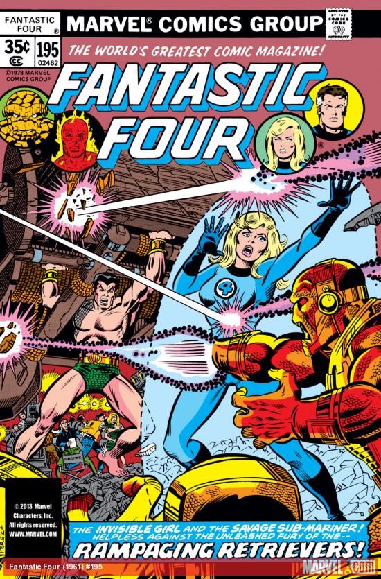 Fantastic Four (1961) #195 Cover