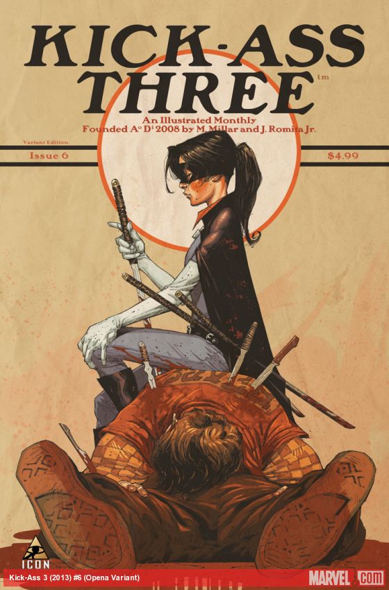 Kick-Ass 3 (2013) #6 (Opena Variant)