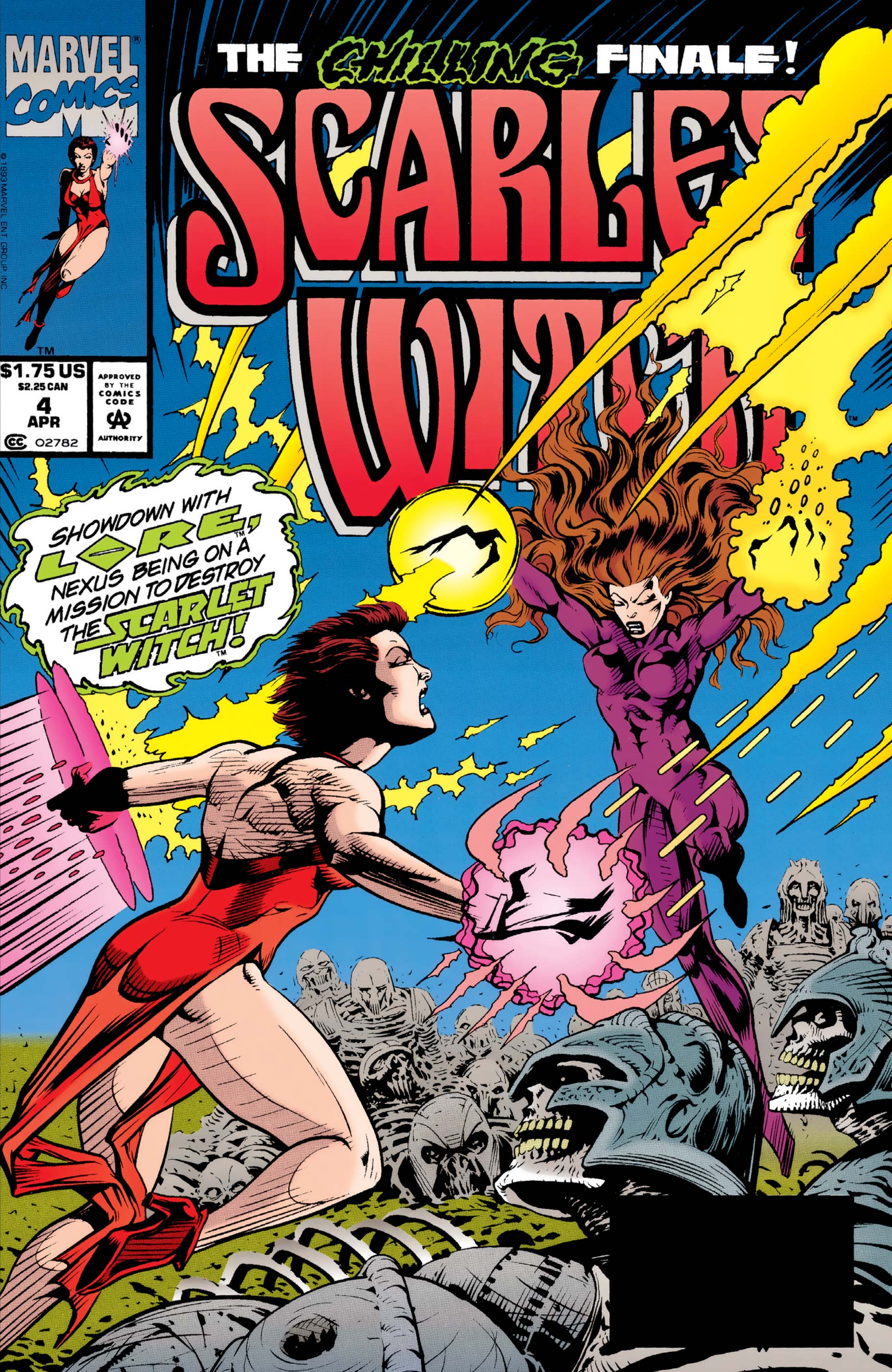 Scarlet Witch Comic Book Covers