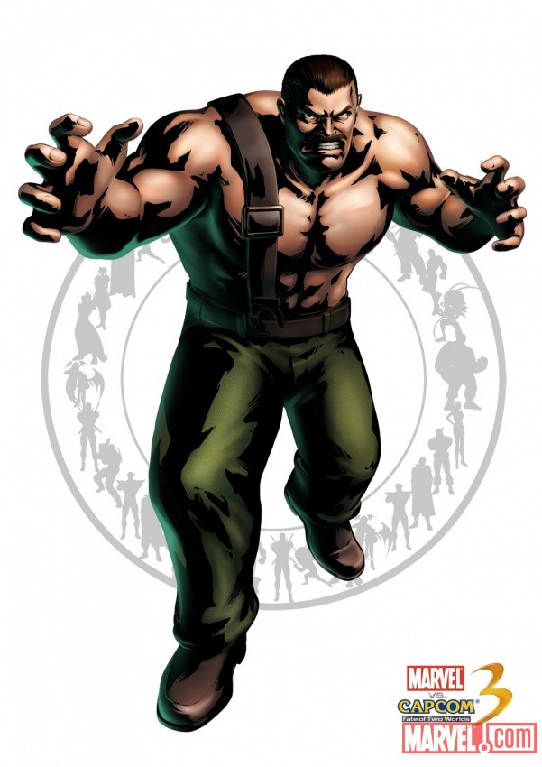 Haggar character art from Marvel vs. Capcom 3