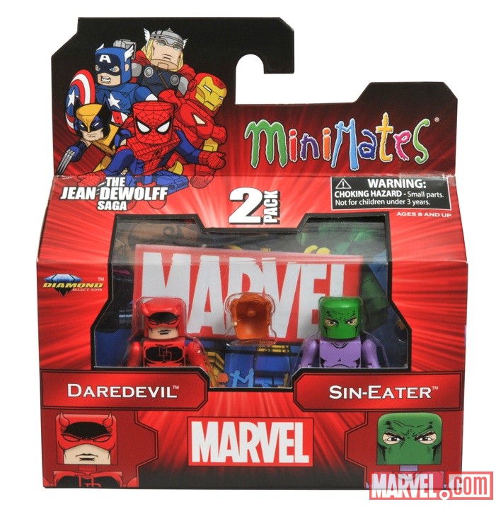Daredevil and Sin Eater Minimates from The Jean DeWolff Saga