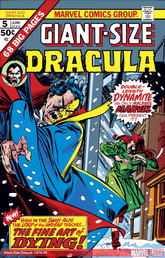 Giant-Size Dracula (1974) #5 Cover