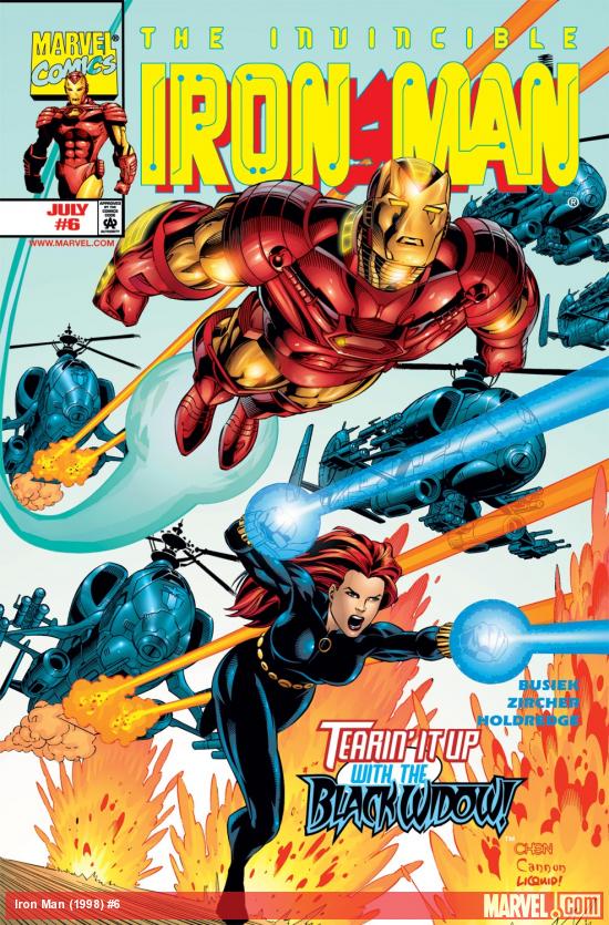 Iron Man (1998) #6 Cover