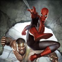 Cover art for ASSAULT ON NEW OLYMPUS #1, art by Adi Granov