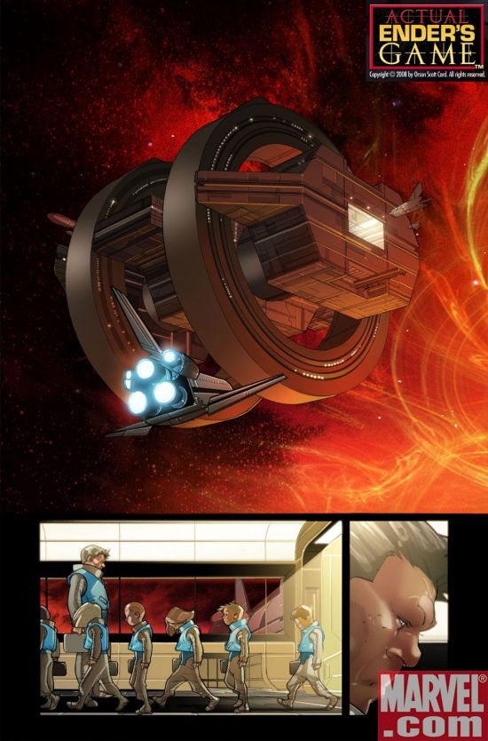 ENDER'S GAME: BATTLE SCHOOL #2 preview art by Pasqual Ferry