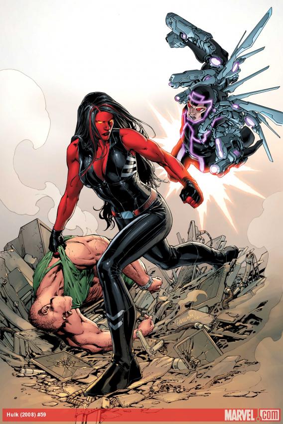 Red She-Hulk #59 Cover