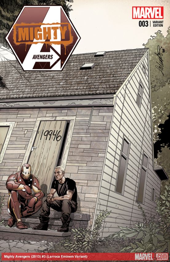Mighty Avengers (2013) #3 (Larroca Eminem Variant)