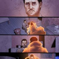 INVINCIBLE IRON MAN #23 art by Salvador Larroca