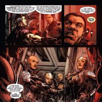 DOOMWAR #5 preview art by Scot Eaton