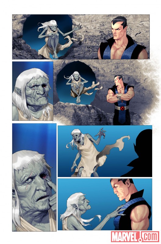 NAMOR: THE FIRST MUTANT #1 preview art by Ariel Olivetti 1