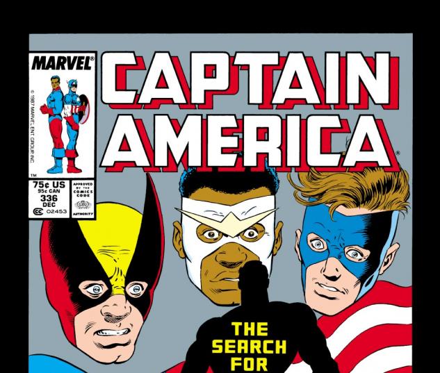 Captain America (1968) #336 Cover